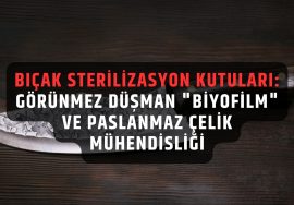 Bıçak Sterilizasyon Kutuları