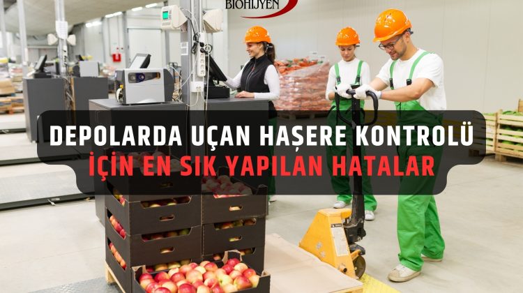 Depolarda Uçan Haşere Kontrolü İçin En Sık Yapılan Hatalar